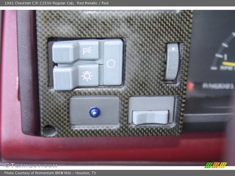 Controls of 1991 C/K C1500 Regular Cab