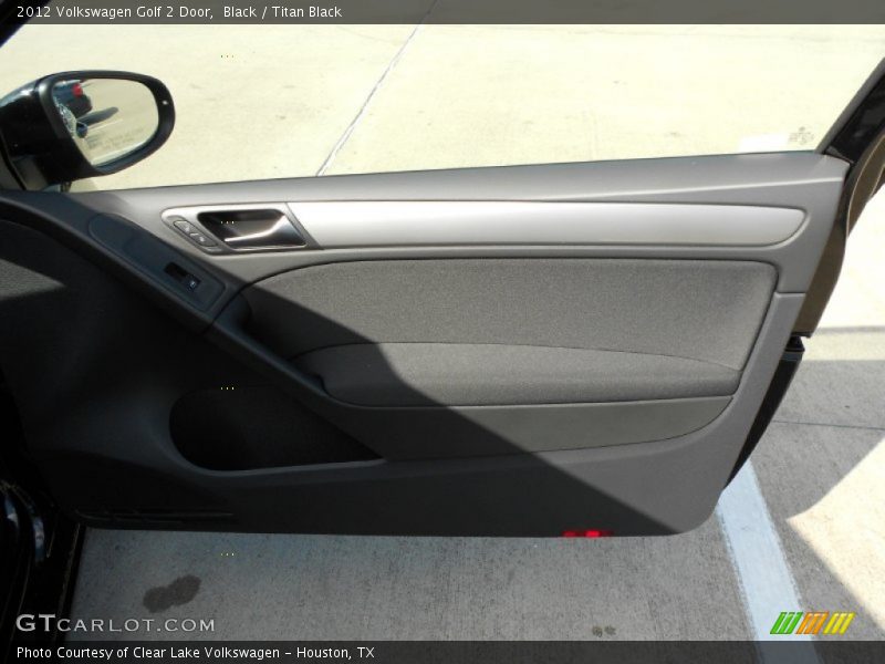 Black / Titan Black 2012 Volkswagen Golf 2 Door