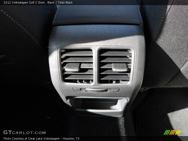 Black / Titan Black 2012 Volkswagen Golf 2 Door