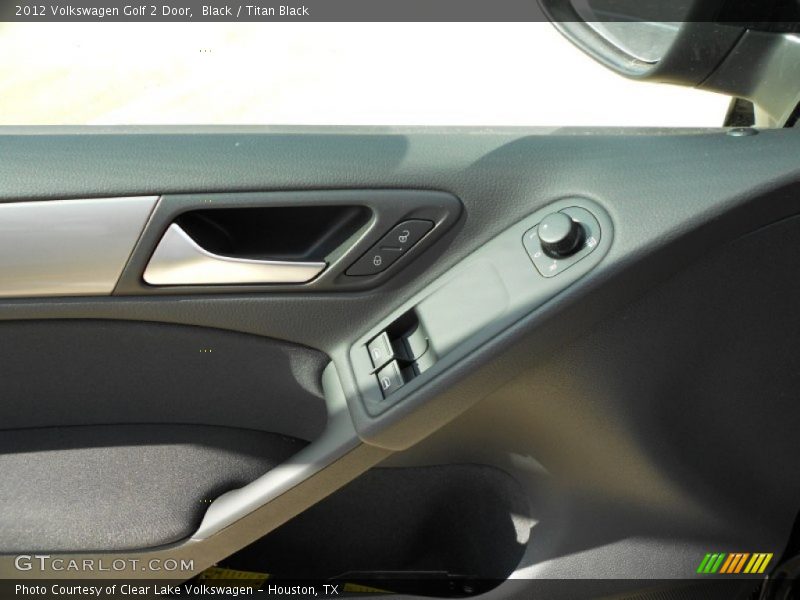 Black / Titan Black 2012 Volkswagen Golf 2 Door