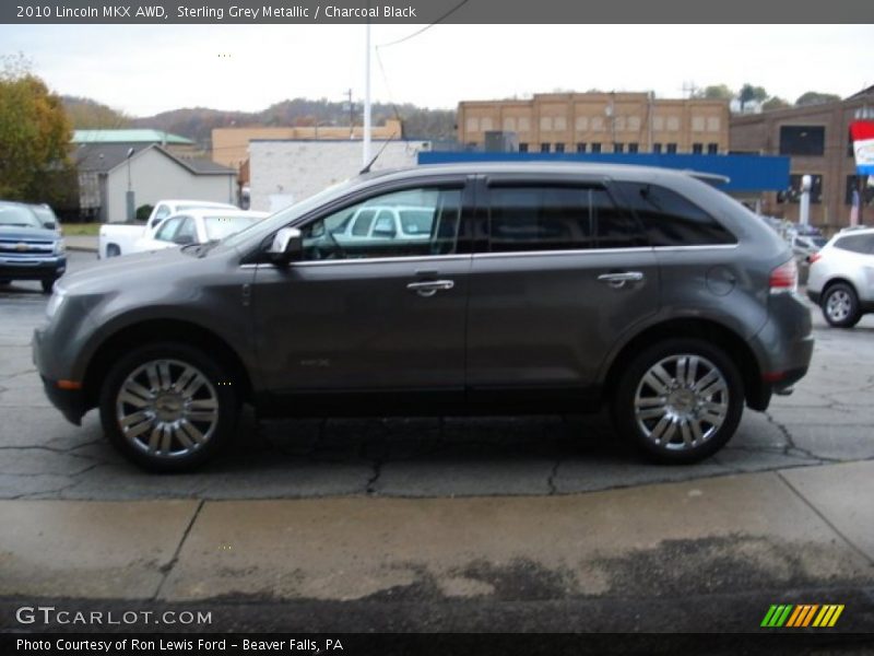 Sterling Grey Metallic / Charcoal Black 2010 Lincoln MKX AWD