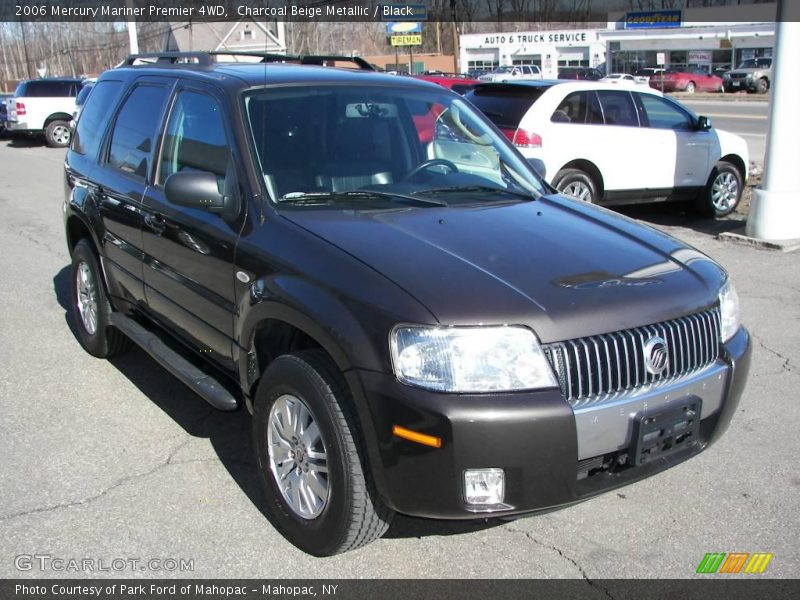 Charcoal Beige Metallic / Black 2006 Mercury Mariner Premier 4WD