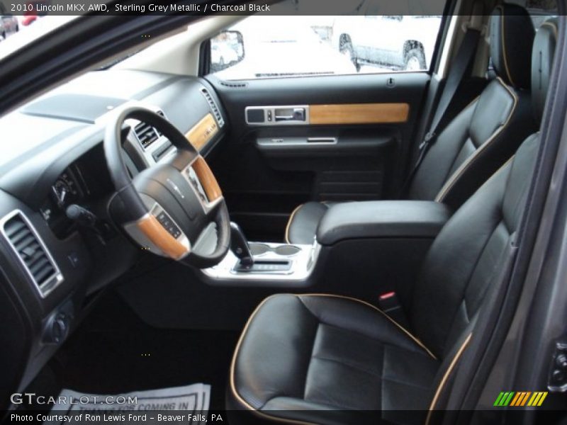 Sterling Grey Metallic / Charcoal Black 2010 Lincoln MKX AWD