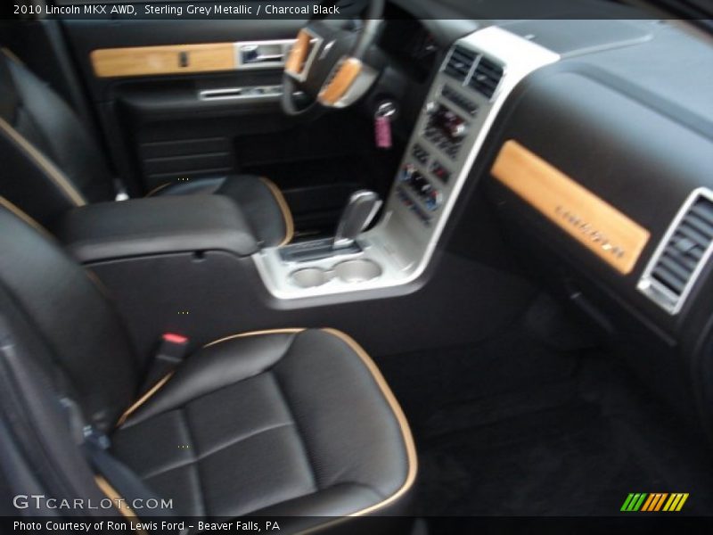 Sterling Grey Metallic / Charcoal Black 2010 Lincoln MKX AWD