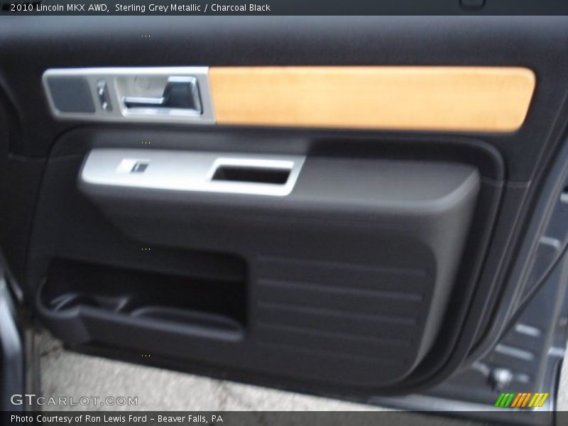 Sterling Grey Metallic / Charcoal Black 2010 Lincoln MKX AWD
