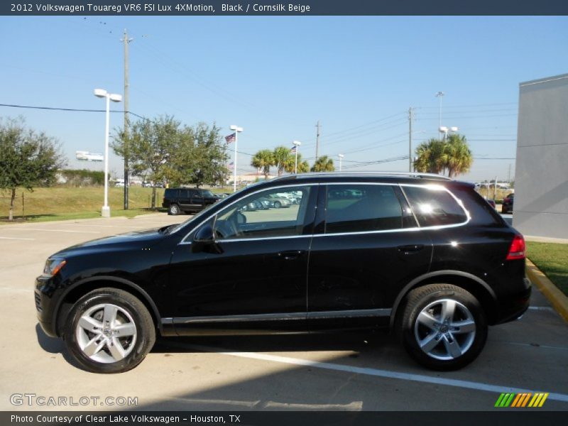 Black / Cornsilk Beige 2012 Volkswagen Touareg VR6 FSI Lux 4XMotion