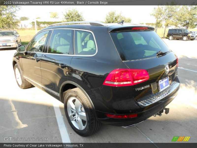 Black / Cornsilk Beige 2012 Volkswagen Touareg VR6 FSI Lux 4XMotion