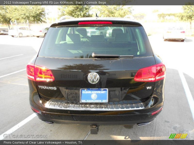 Black / Cornsilk Beige 2012 Volkswagen Touareg VR6 FSI Lux 4XMotion