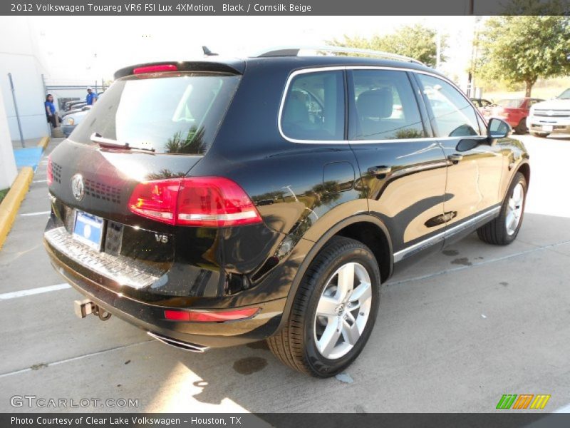 Black / Cornsilk Beige 2012 Volkswagen Touareg VR6 FSI Lux 4XMotion