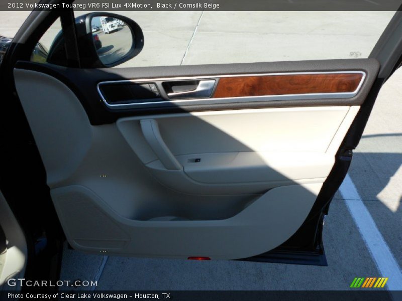 Black / Cornsilk Beige 2012 Volkswagen Touareg VR6 FSI Lux 4XMotion