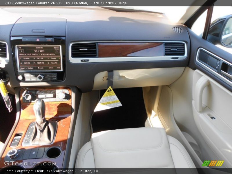 Black / Cornsilk Beige 2012 Volkswagen Touareg VR6 FSI Lux 4XMotion
