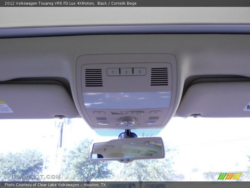 Black / Cornsilk Beige 2012 Volkswagen Touareg VR6 FSI Lux 4XMotion