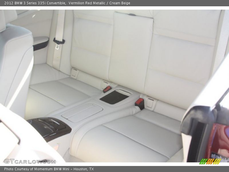 Vermilion Red Metallic / Cream Beige 2012 BMW 3 Series 335i Convertible