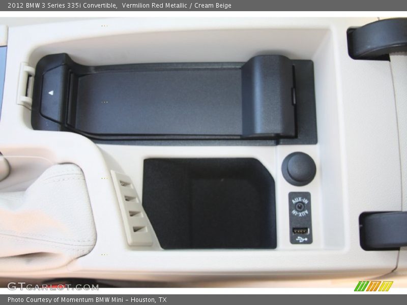 Vermilion Red Metallic / Cream Beige 2012 BMW 3 Series 335i Convertible