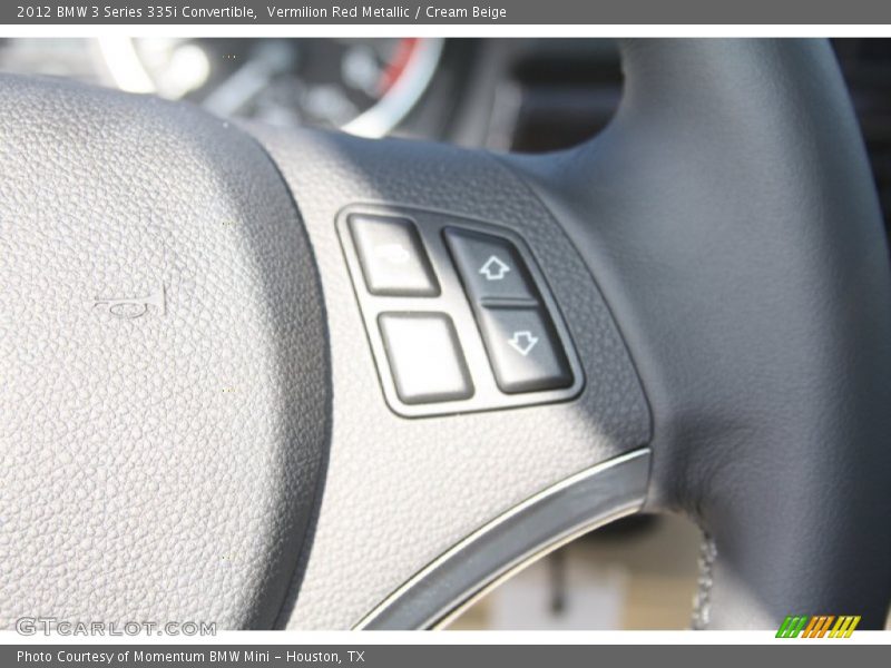 Controls of 2012 3 Series 335i Convertible