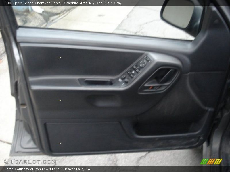 Graphite Metallic / Dark Slate Gray 2002 Jeep Grand Cherokee Sport