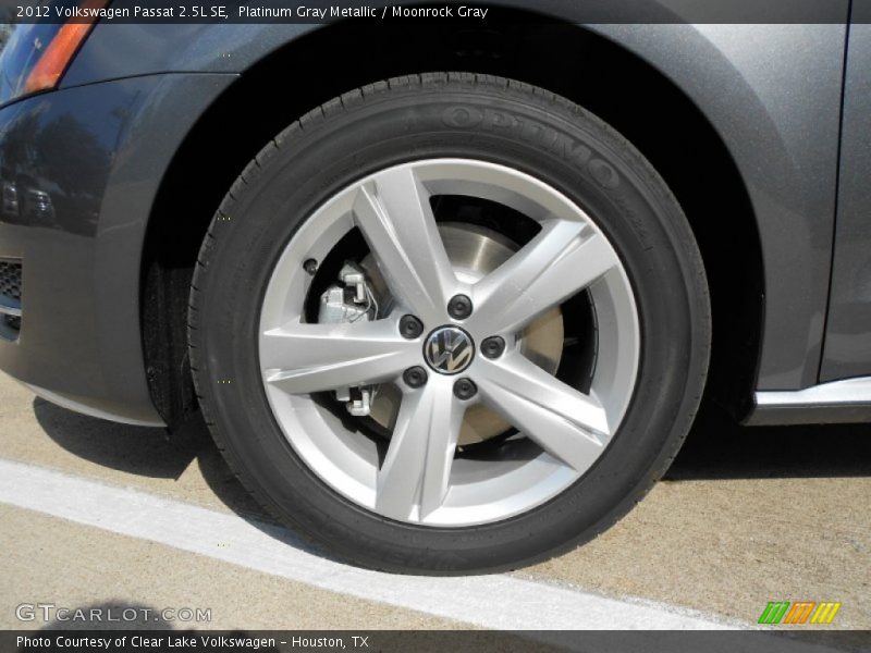  2012 Passat 2.5L SE Wheel