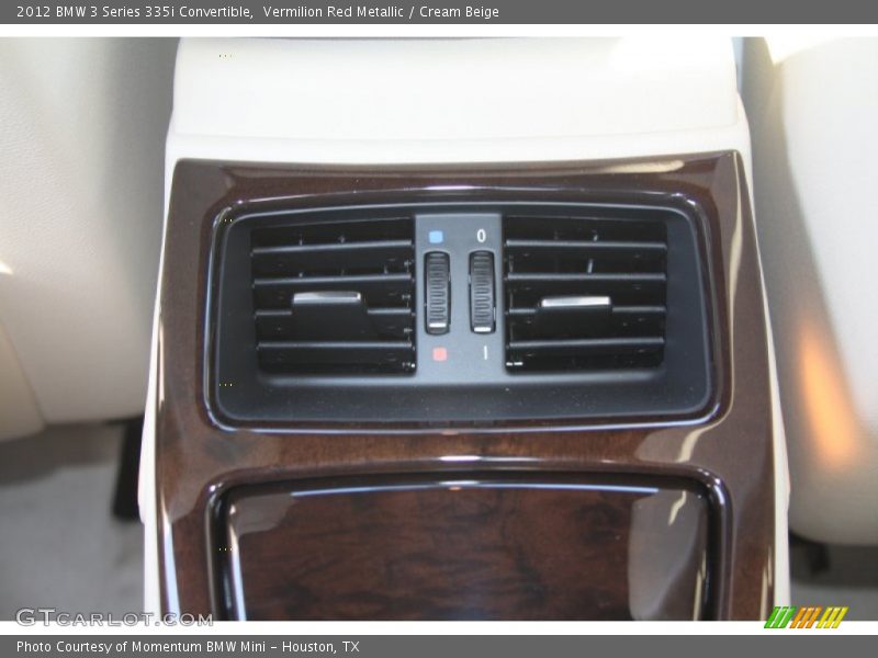 Vermilion Red Metallic / Cream Beige 2012 BMW 3 Series 335i Convertible