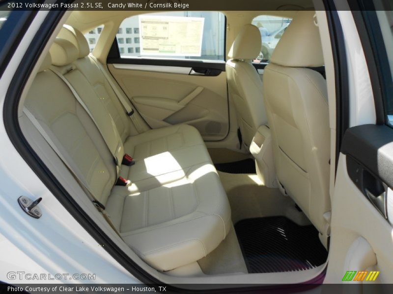 Candy White / Cornsilk Beige 2012 Volkswagen Passat 2.5L SE