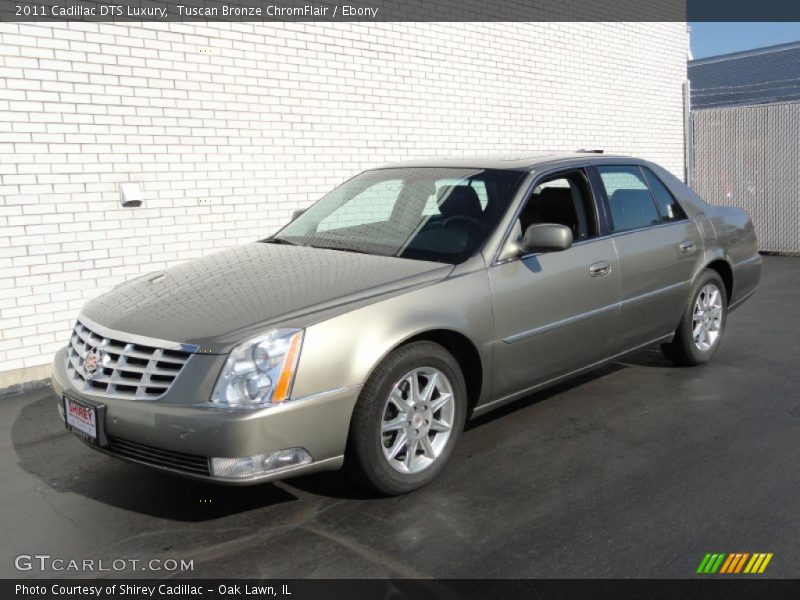 Tuscan Bronze ChromFlair / Ebony 2011 Cadillac DTS Luxury