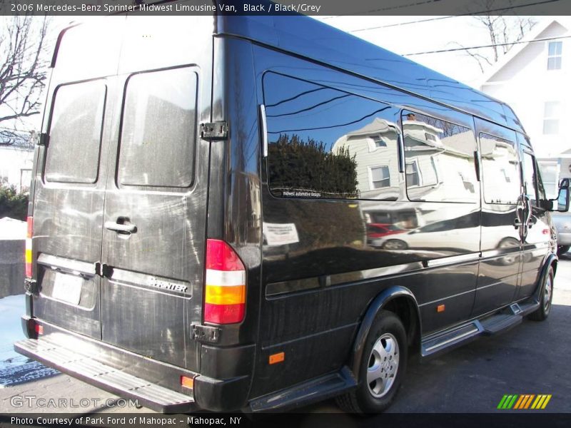 Black / Black/Grey 2006 Mercedes-Benz Sprinter Midwest Limousine Van