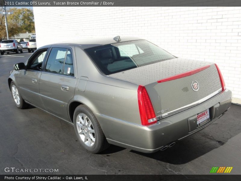 Tuscan Bronze ChromFlair / Ebony 2011 Cadillac DTS Luxury