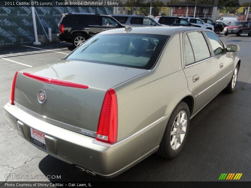 Tuscan Bronze ChromFlair / Ebony 2011 Cadillac DTS Luxury