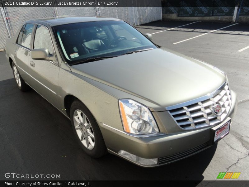 Tuscan Bronze ChromFlair / Ebony 2011 Cadillac DTS Luxury