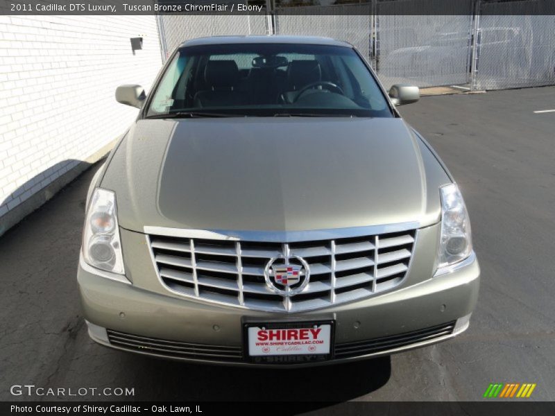 Tuscan Bronze ChromFlair / Ebony 2011 Cadillac DTS Luxury