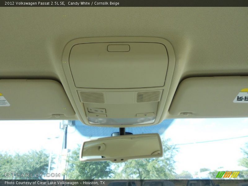 Candy White / Cornsilk Beige 2012 Volkswagen Passat 2.5L SE