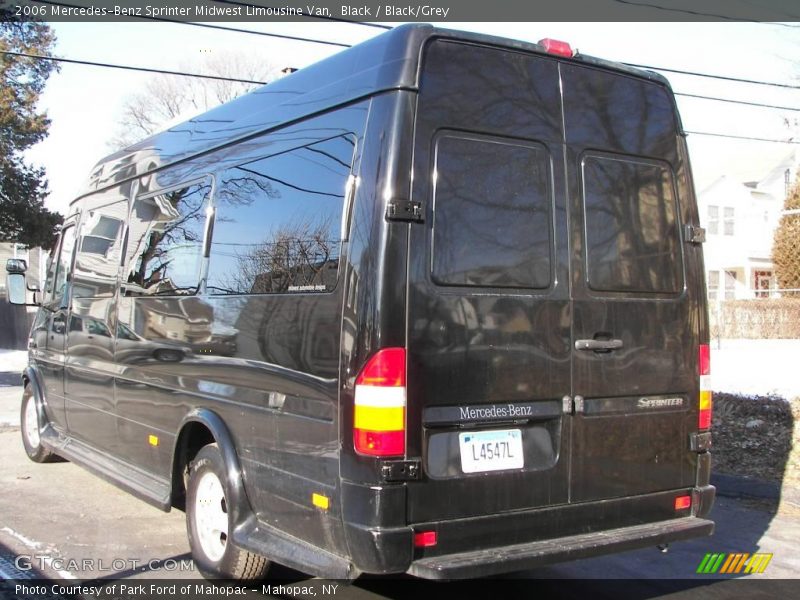 Black / Black/Grey 2006 Mercedes-Benz Sprinter Midwest Limousine Van