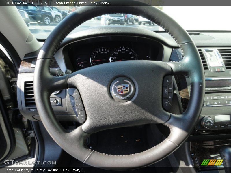 Tuscan Bronze ChromFlair / Ebony 2011 Cadillac DTS Luxury