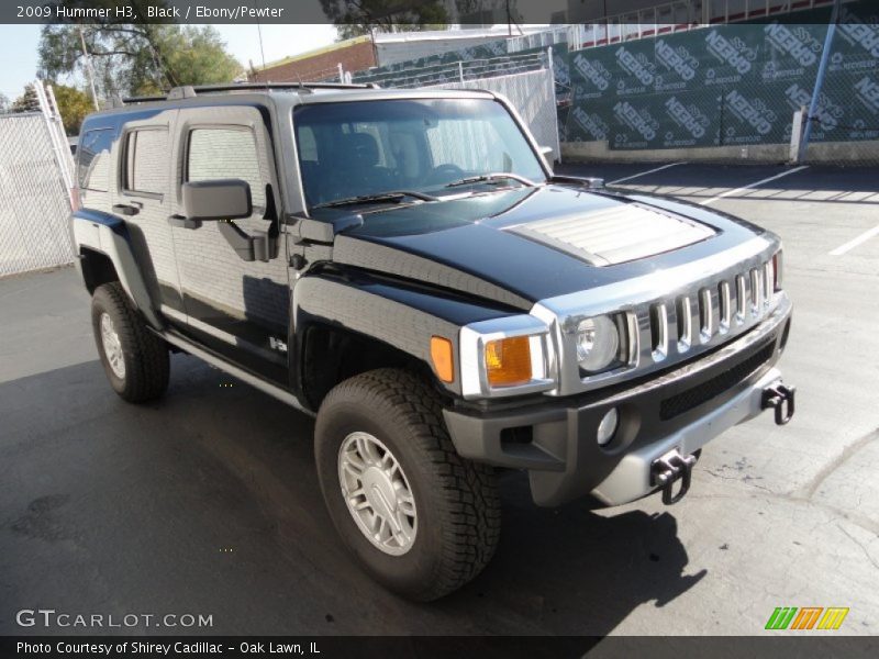 Black / Ebony/Pewter 2009 Hummer H3