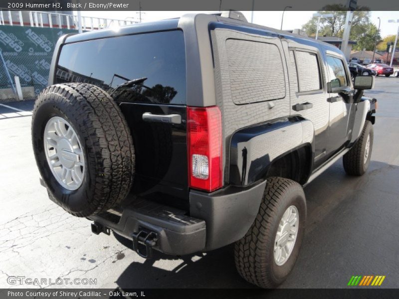 Black / Ebony/Pewter 2009 Hummer H3
