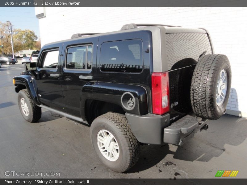 Black / Ebony/Pewter 2009 Hummer H3