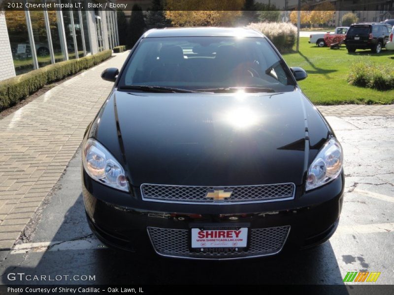 Black / Ebony 2012 Chevrolet Impala LT