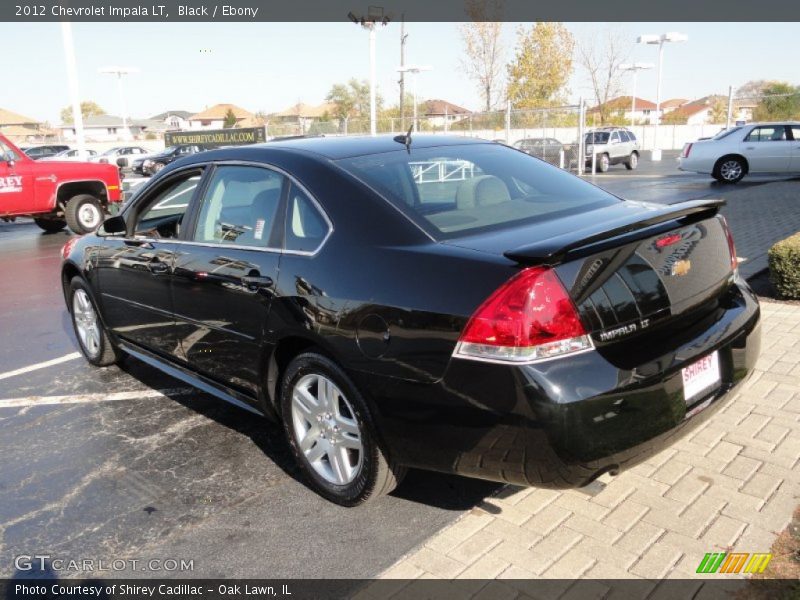 Black / Ebony 2012 Chevrolet Impala LT