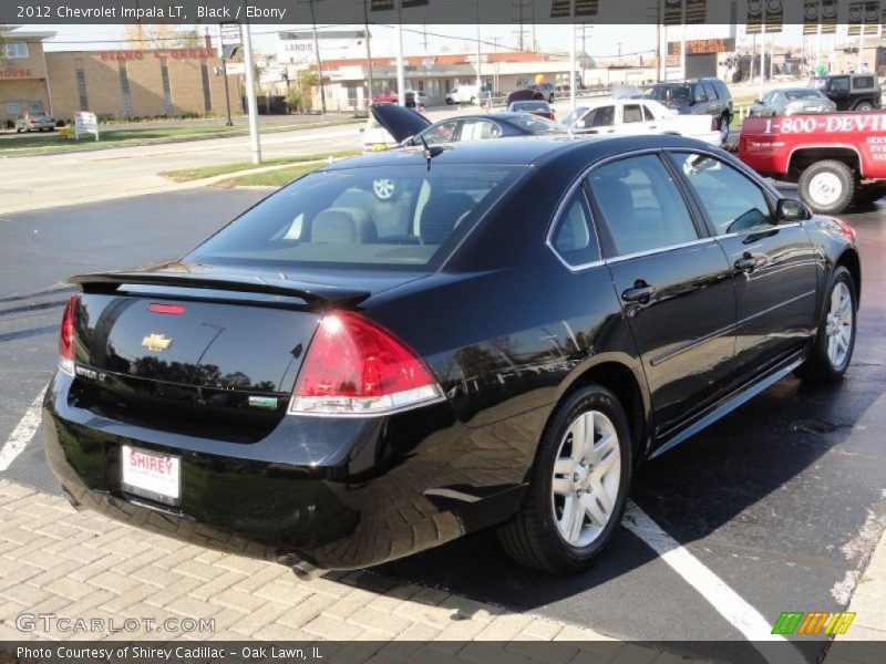 Black / Ebony 2012 Chevrolet Impala LT