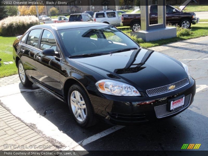 Black / Ebony 2012 Chevrolet Impala LT