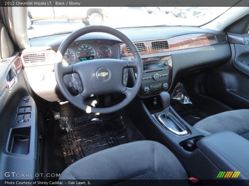 Black / Ebony 2012 Chevrolet Impala LT