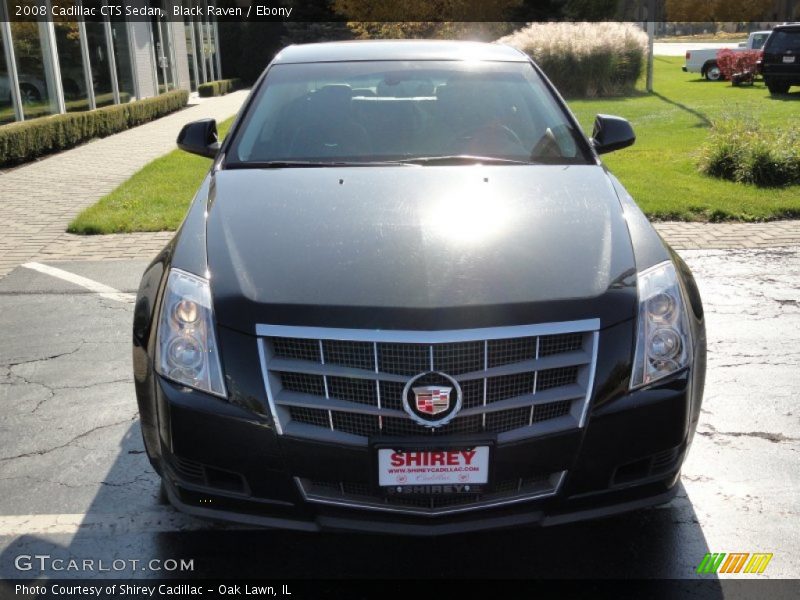 Black Raven / Ebony 2008 Cadillac CTS Sedan