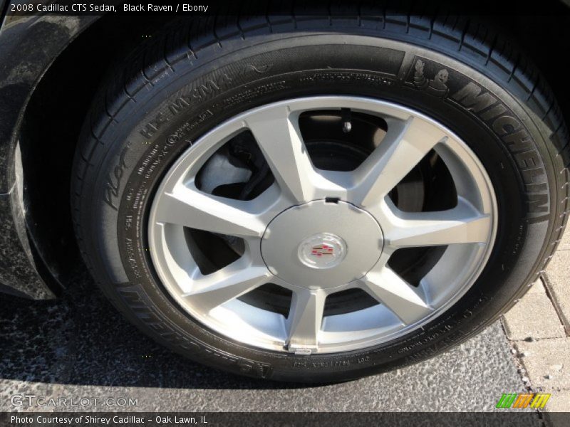 Black Raven / Ebony 2008 Cadillac CTS Sedan