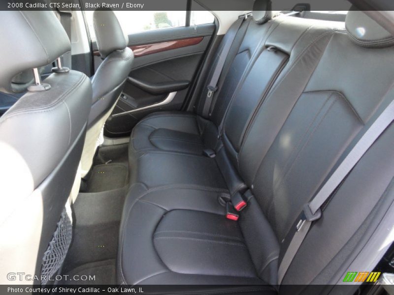 Black Raven / Ebony 2008 Cadillac CTS Sedan