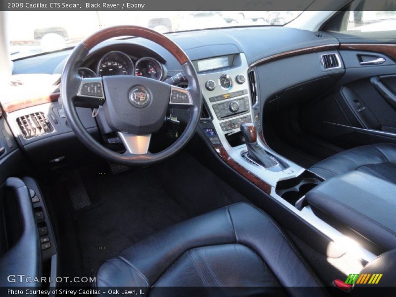 Black Raven / Ebony 2008 Cadillac CTS Sedan