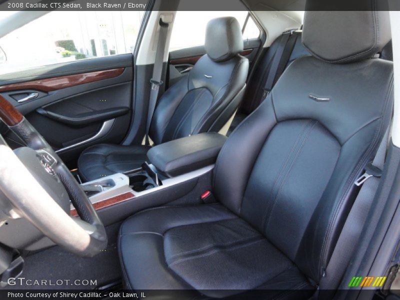 Black Raven / Ebony 2008 Cadillac CTS Sedan
