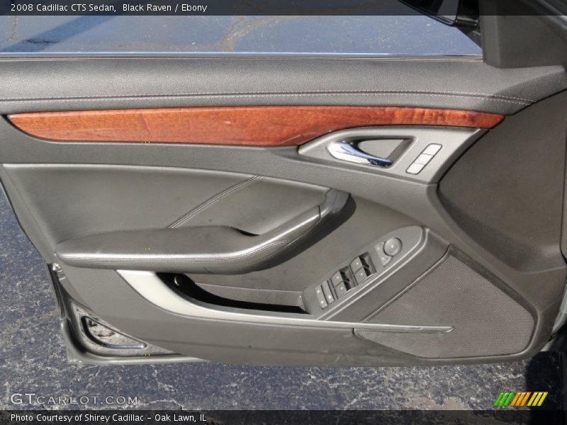 Black Raven / Ebony 2008 Cadillac CTS Sedan