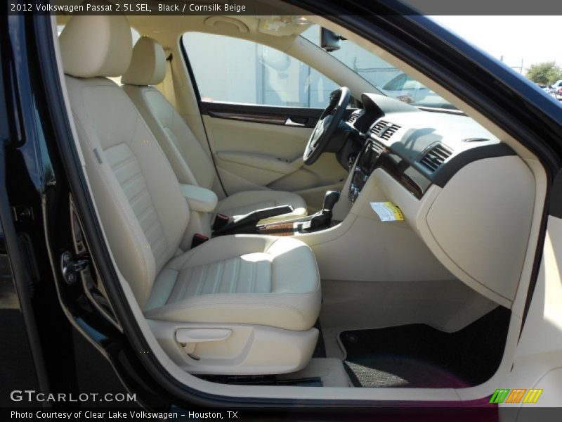  2012 Passat 2.5L SEL Cornsilk Beige Interior