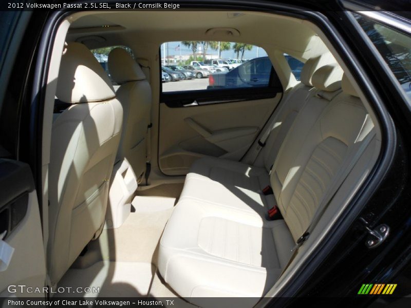 Black / Cornsilk Beige 2012 Volkswagen Passat 2.5L SEL