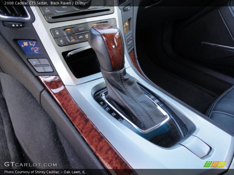 Black Raven / Ebony 2008 Cadillac CTS Sedan