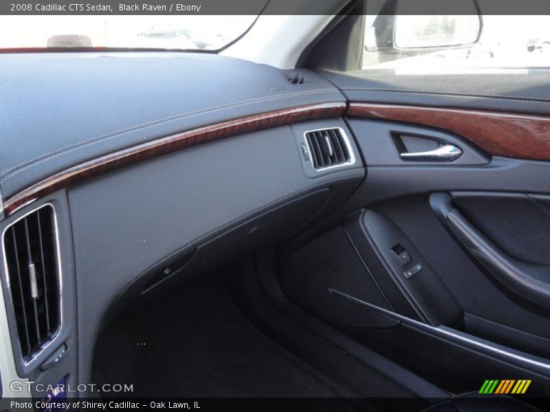 Black Raven / Ebony 2008 Cadillac CTS Sedan